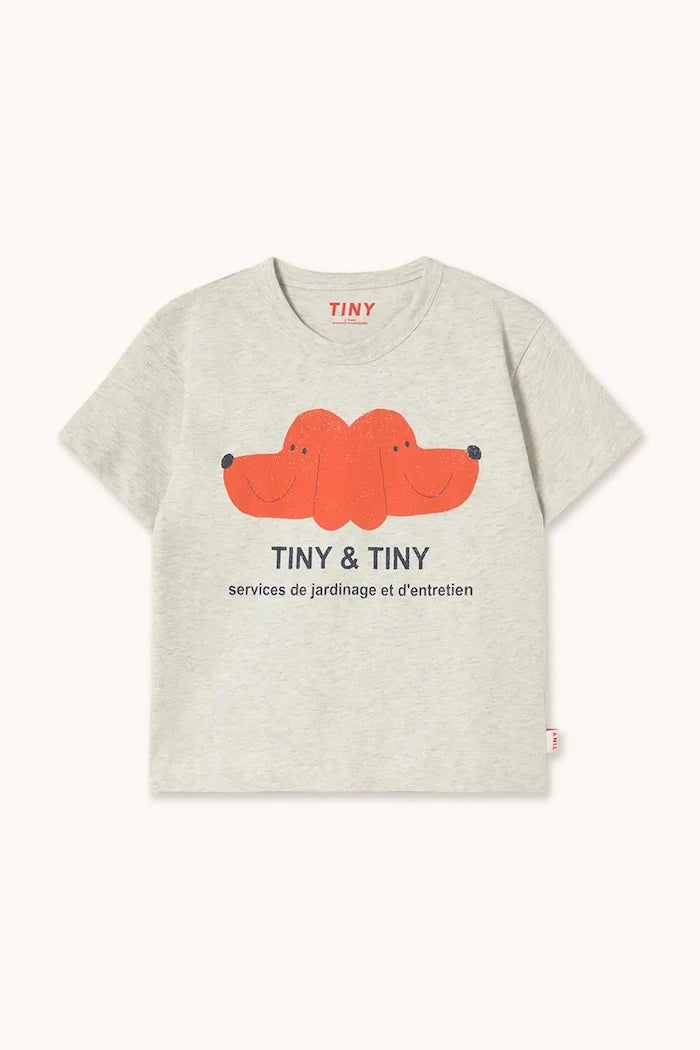 Детска памучна тениска Tinycottons TINY&TINY GRAPHIC TEE