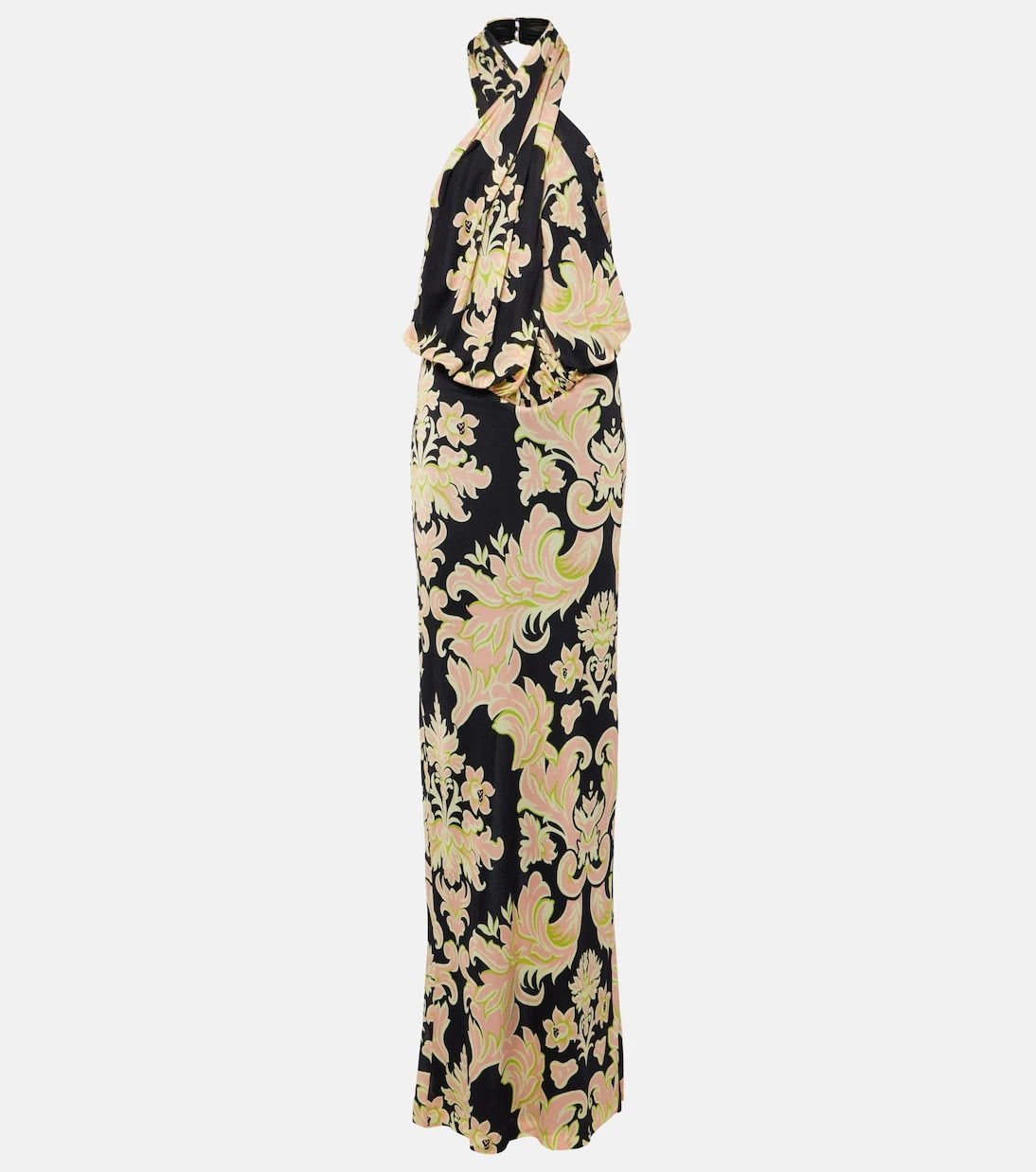 Etro - Halterneck printed maxi dress