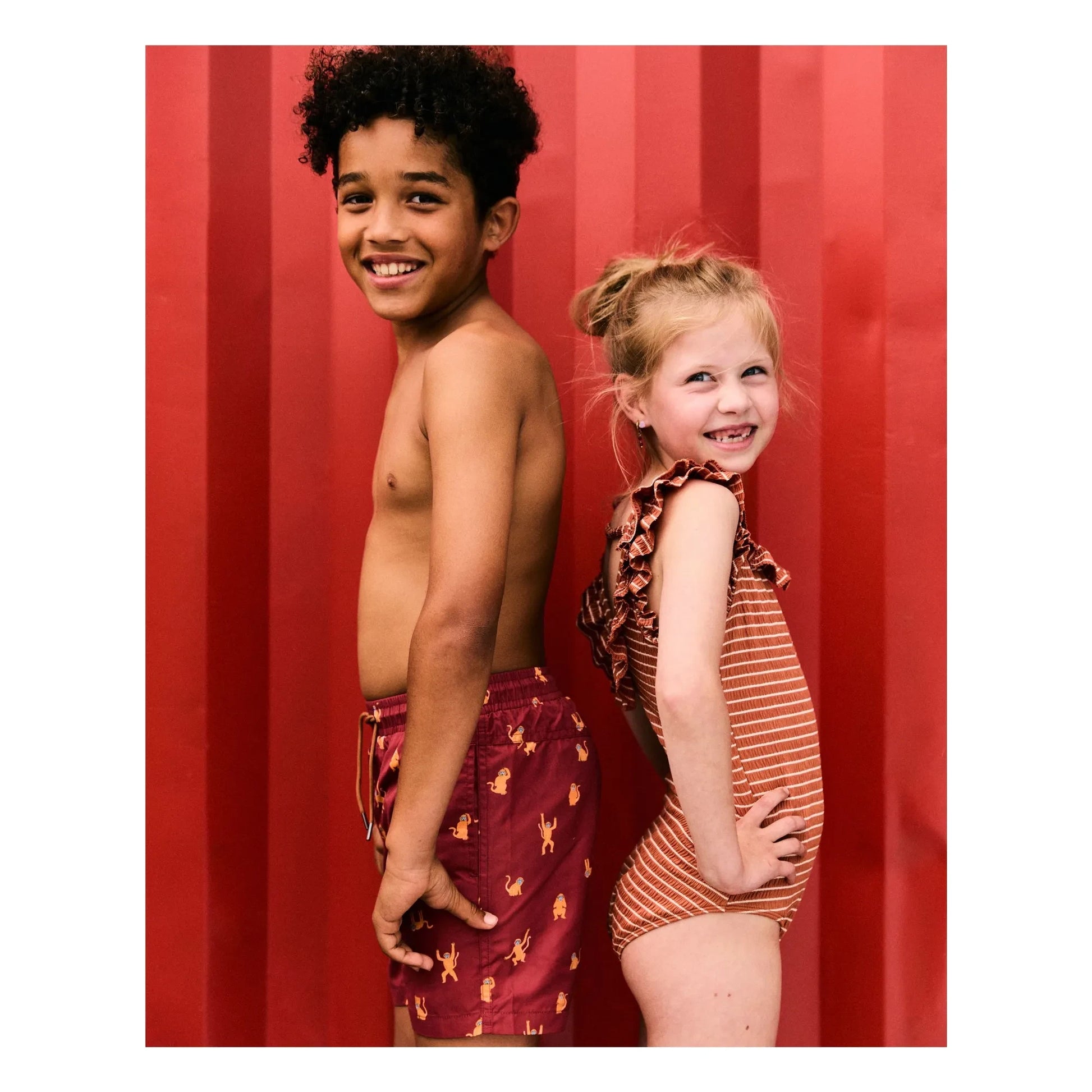 Beachlife - Monkey Bath Short | Burgundy