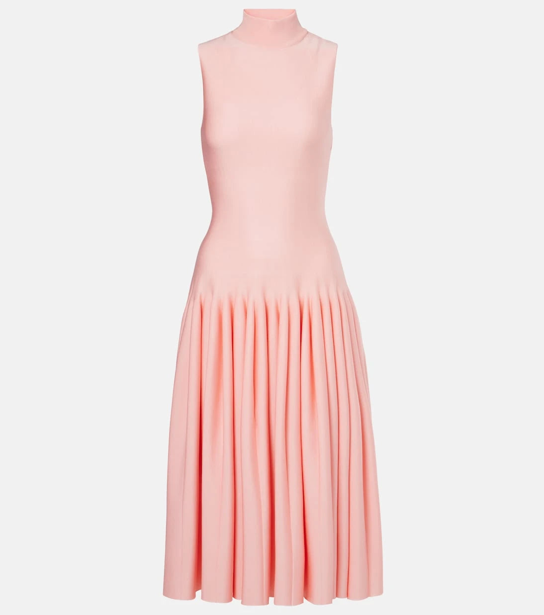 Alaïa - فستان ميدي بتصميم جوديه