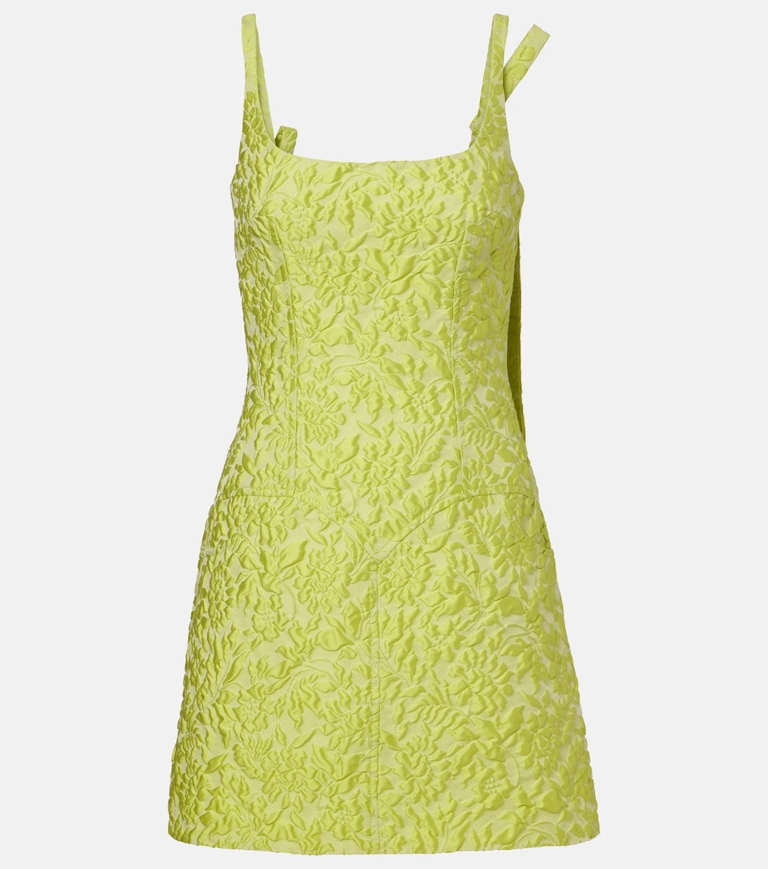 Emilia Wickstead - Eliezer floral cloqué minidress