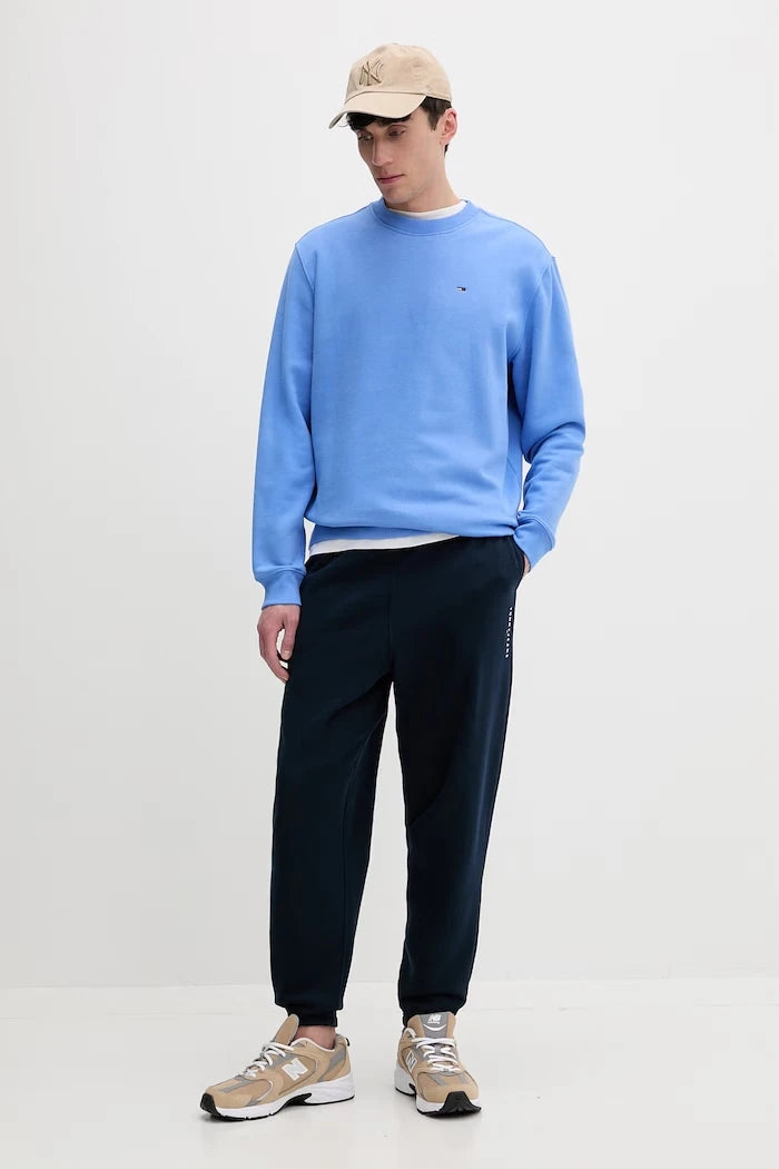 Tommy Jeans erkek pamuklu sweatshirt