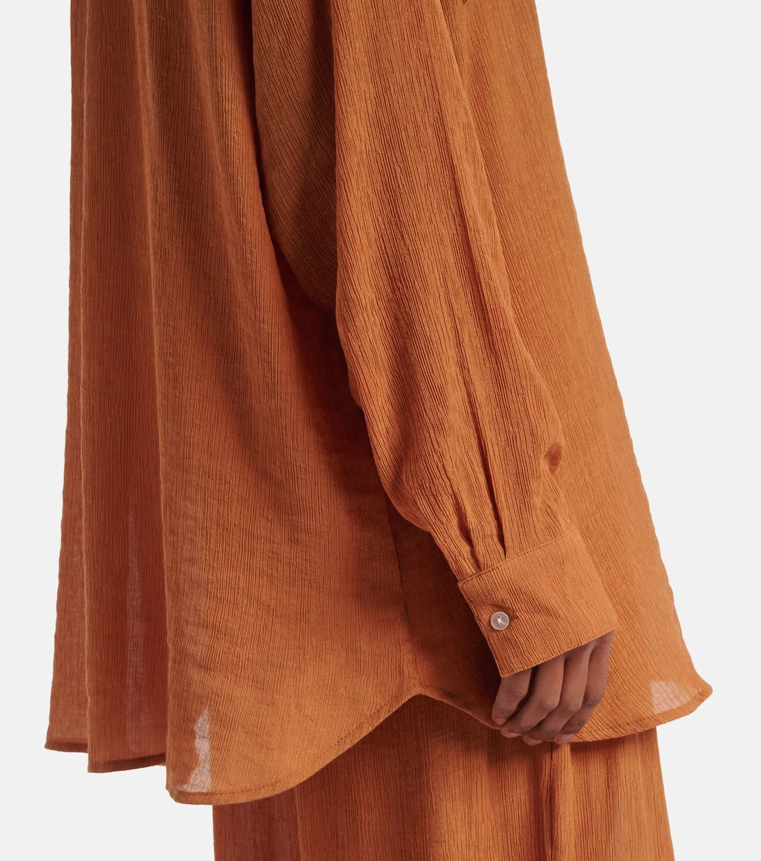Jade Swim - Mika seersucker shirt