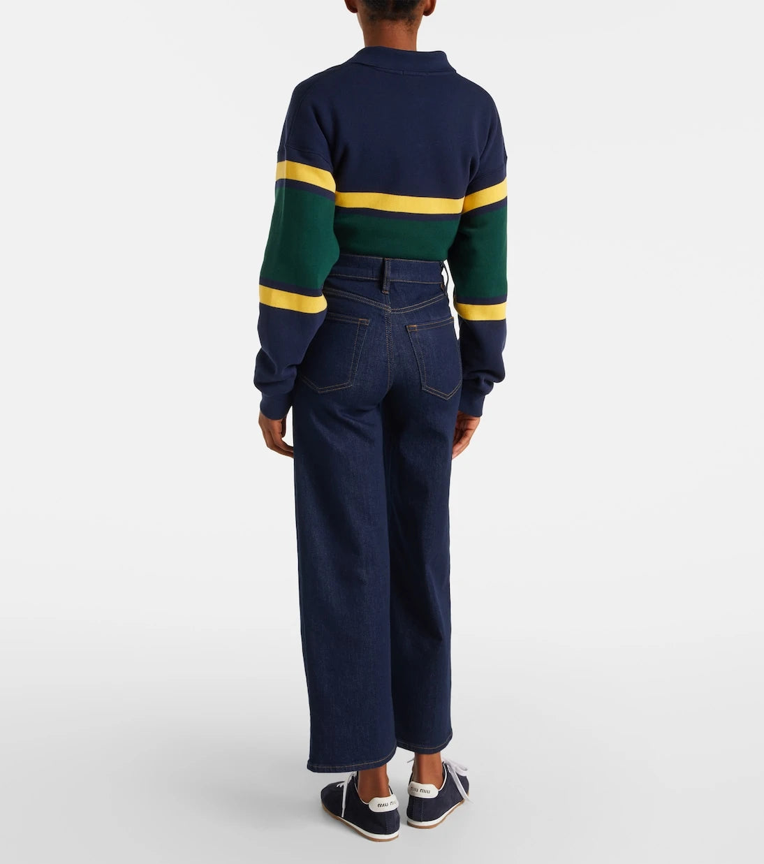 Frame - Le Slim Palazzo Crop wide-leg jeans