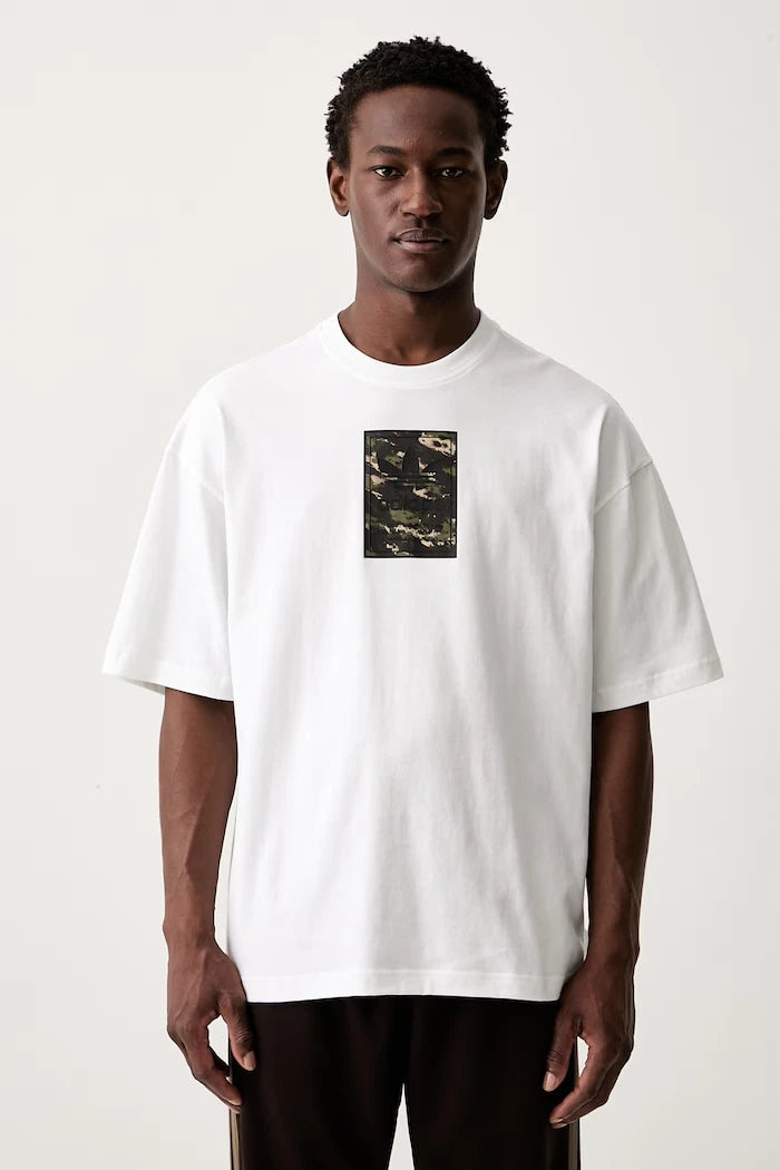 adidas Originals erkek pamuklu Camo tişört