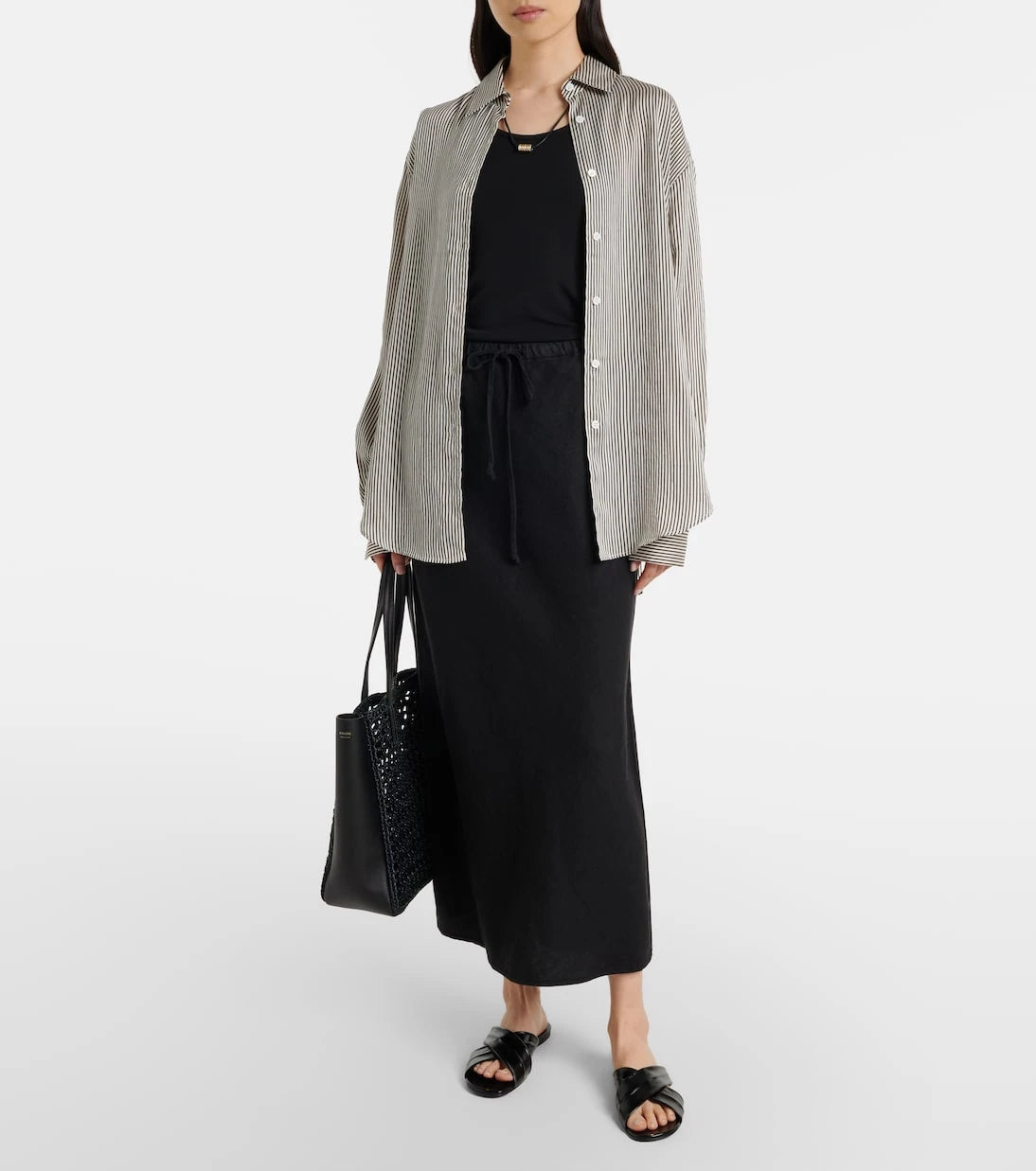 Velvet - Beka linen maxi skirt
