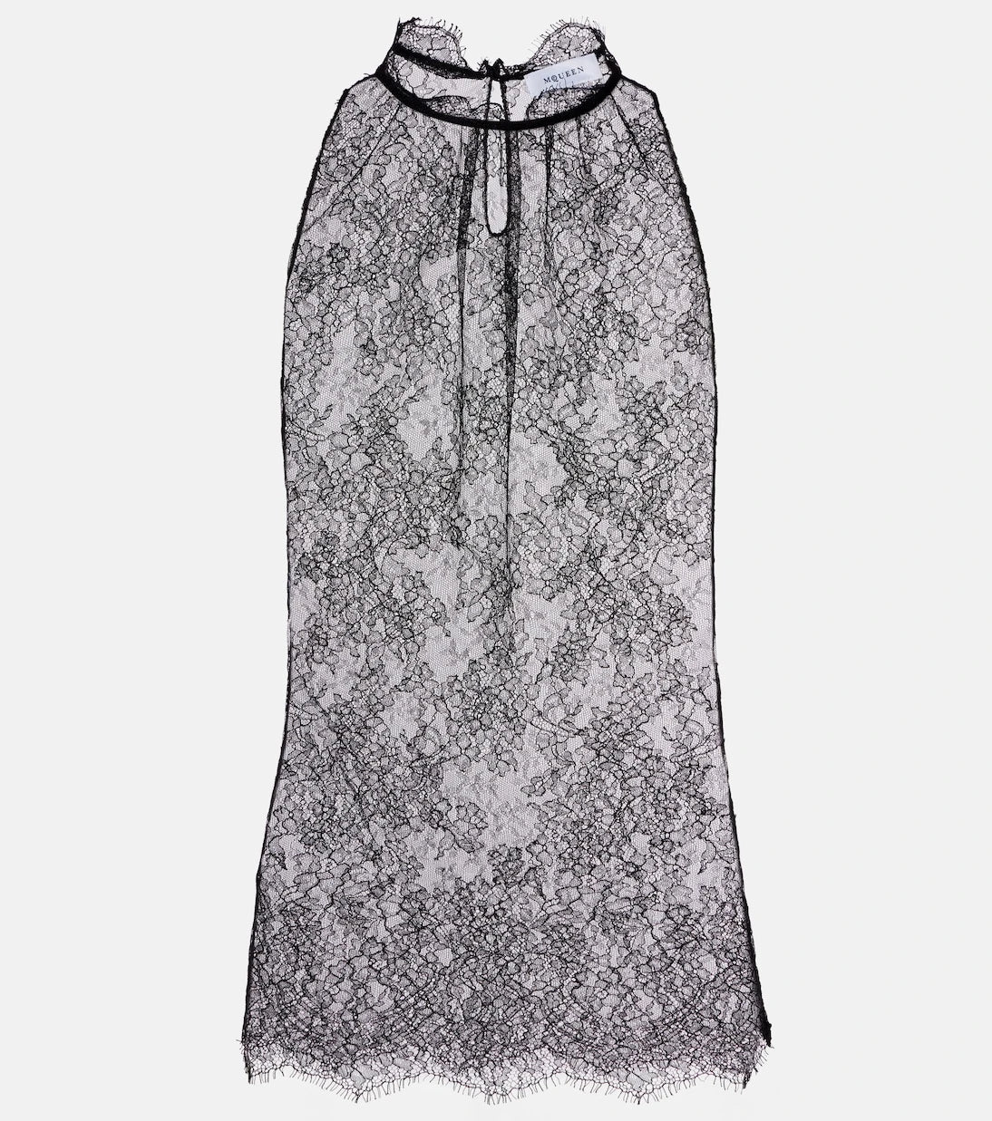 McQueen - Floral lace top