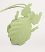 Yellow Leather Leaf Insect Charm