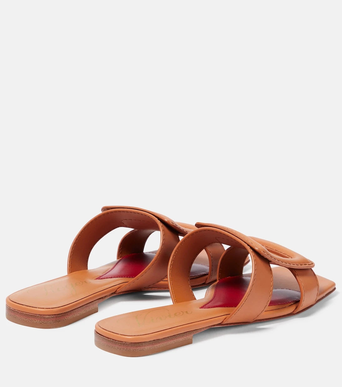 Roger Vivier - Tokalı deri sandalet