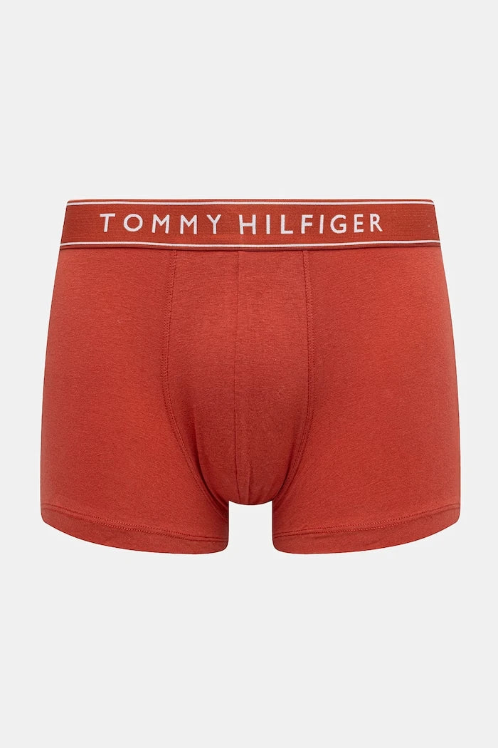 Tommy Hilfiger pamuk ve elastanlı dar kesim erkek boxer 5'li
