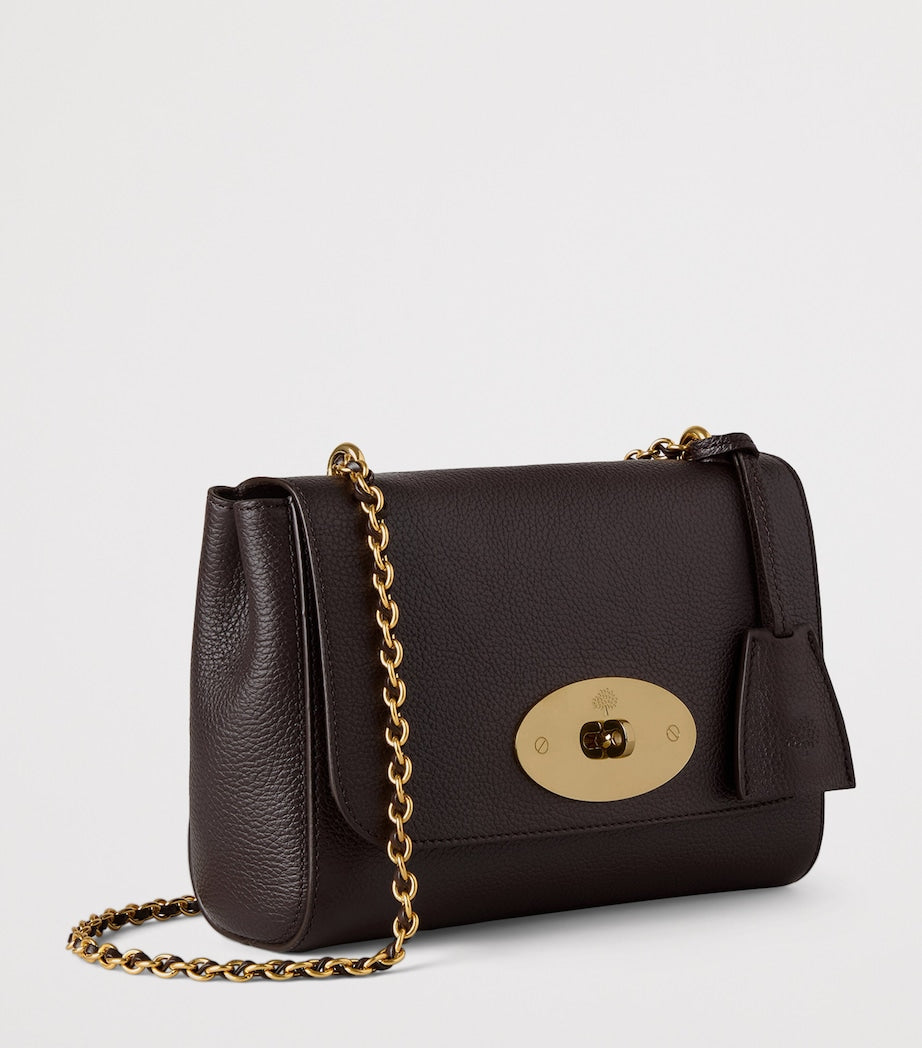 Mulberry Black Small Leather Lily Shoulder Bag