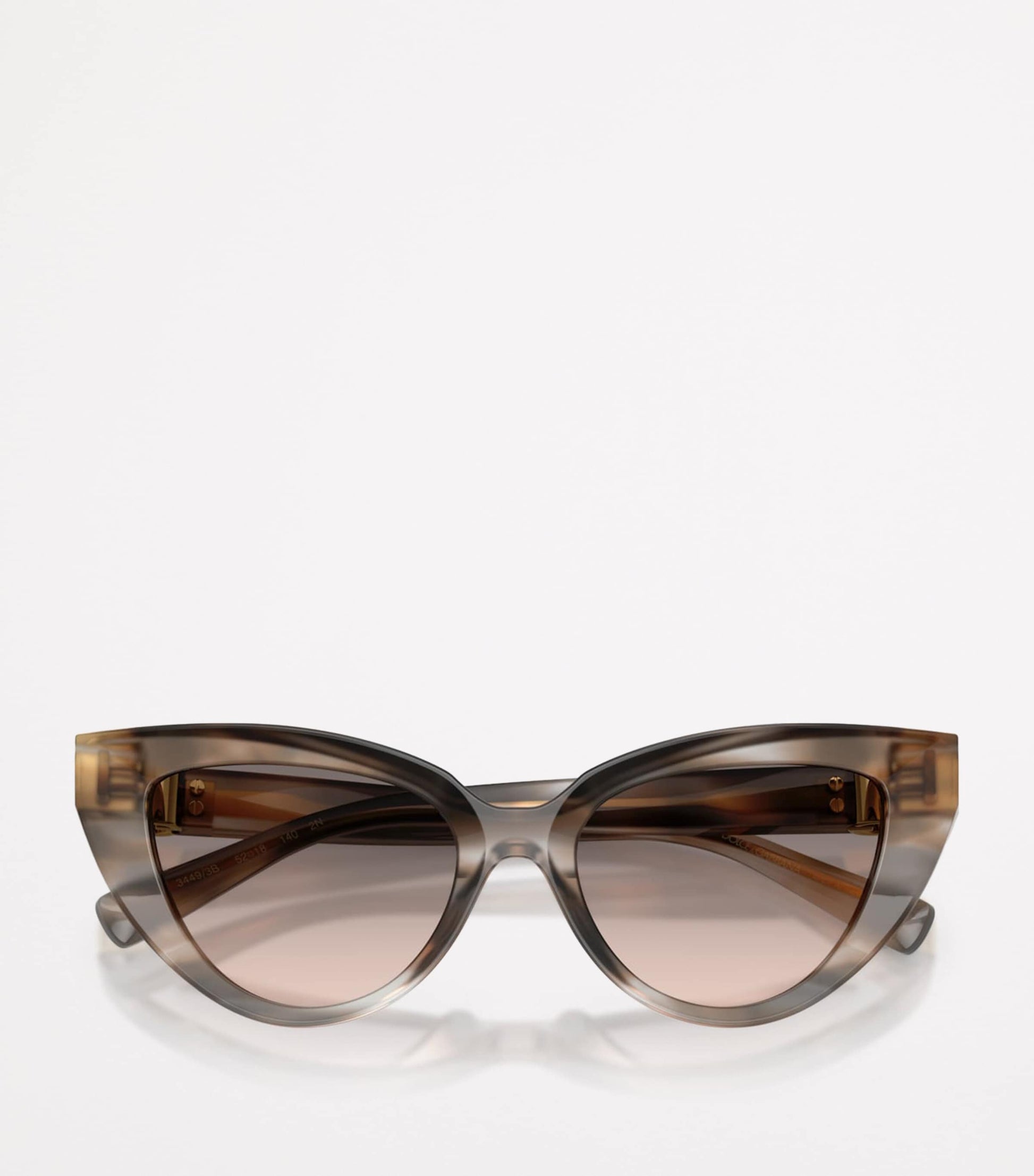 Dolce & Gabbana Grey Cat Eye Sunglasses