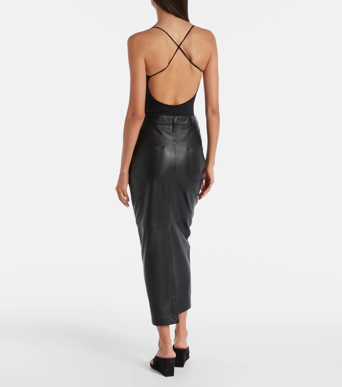 Wardrobe.NYC - Open-back bodysuit