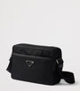 Prada Re-Nylon Saffiano Leather-Trim Shoulder Bag