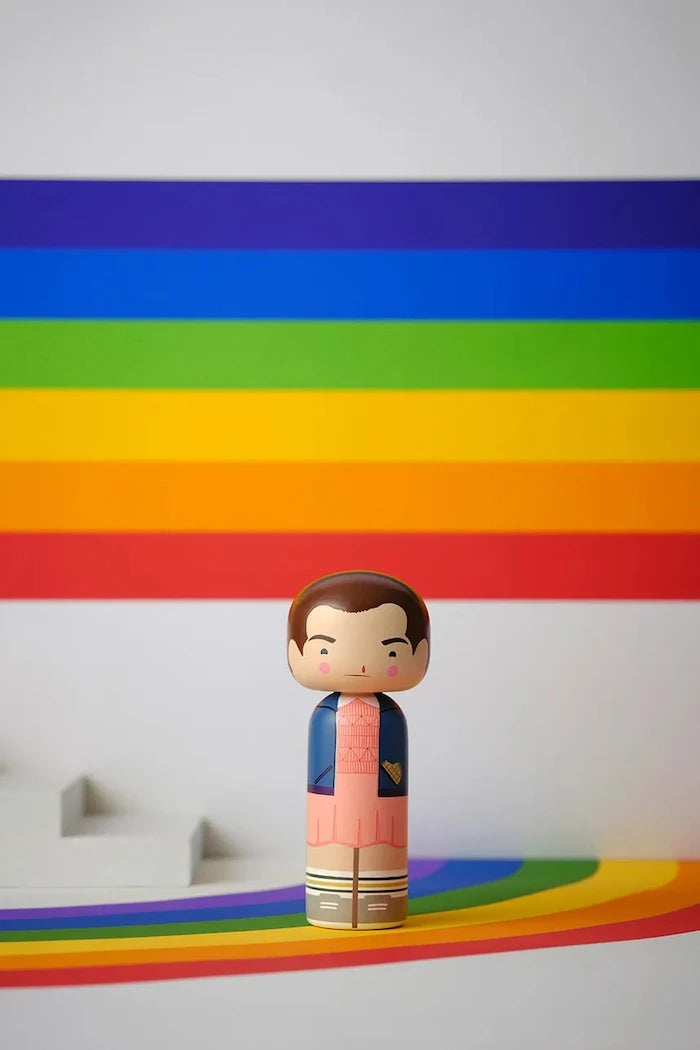Dekoratif figür Lucie Kaas Kokeshi x Stranger Things 14,5 cm