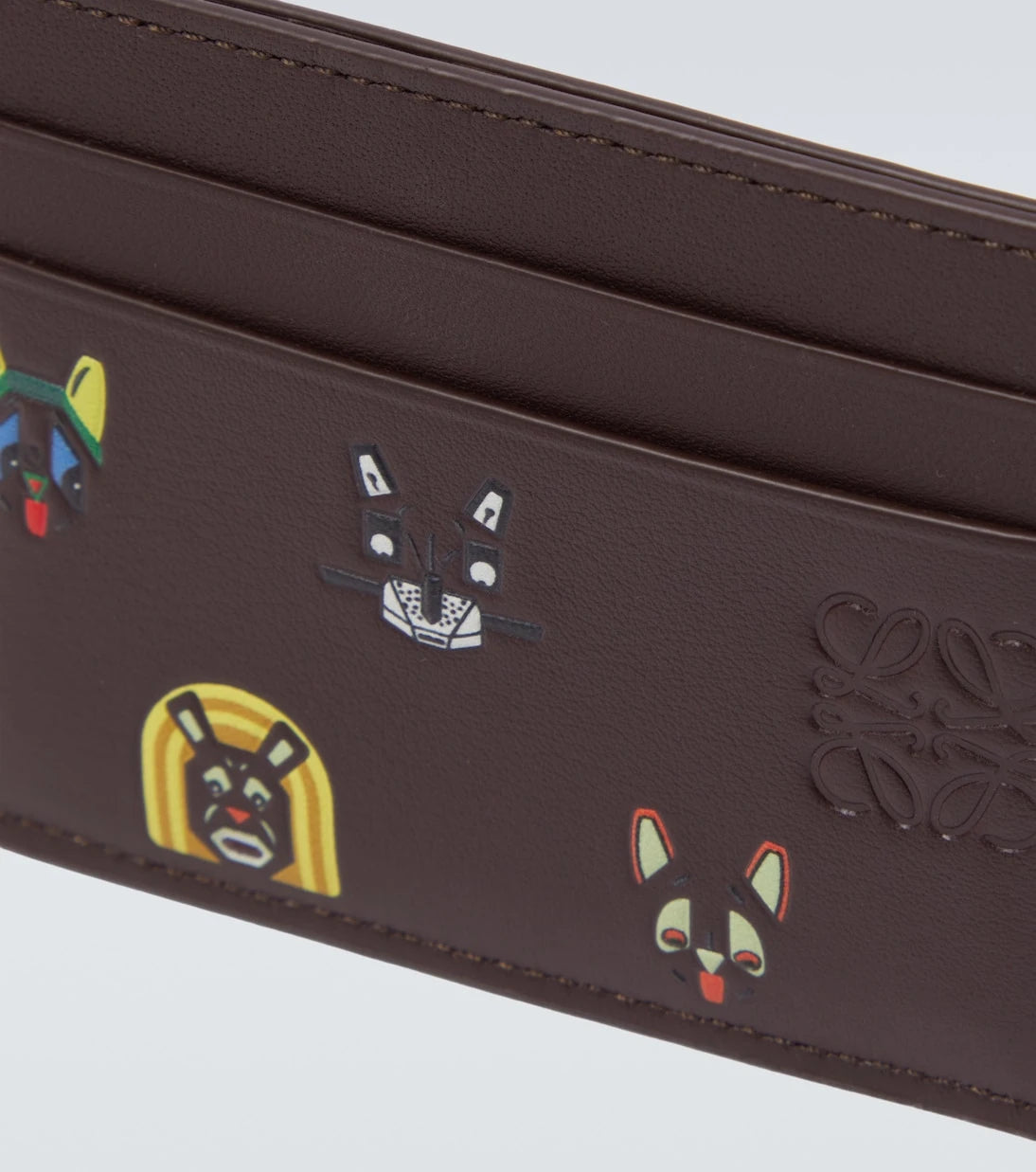 Loewe - حامل بطاقات جلدي لويس وين