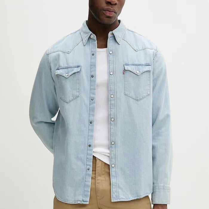 Levi's Риза Мъжка деним BARSTOW WESTERN STANDARD