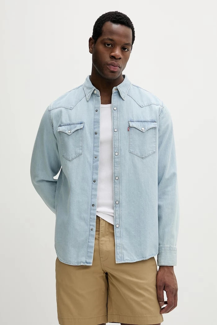 Levi's Риза Мъжка деним BARSTOW WESTERN STANDARD