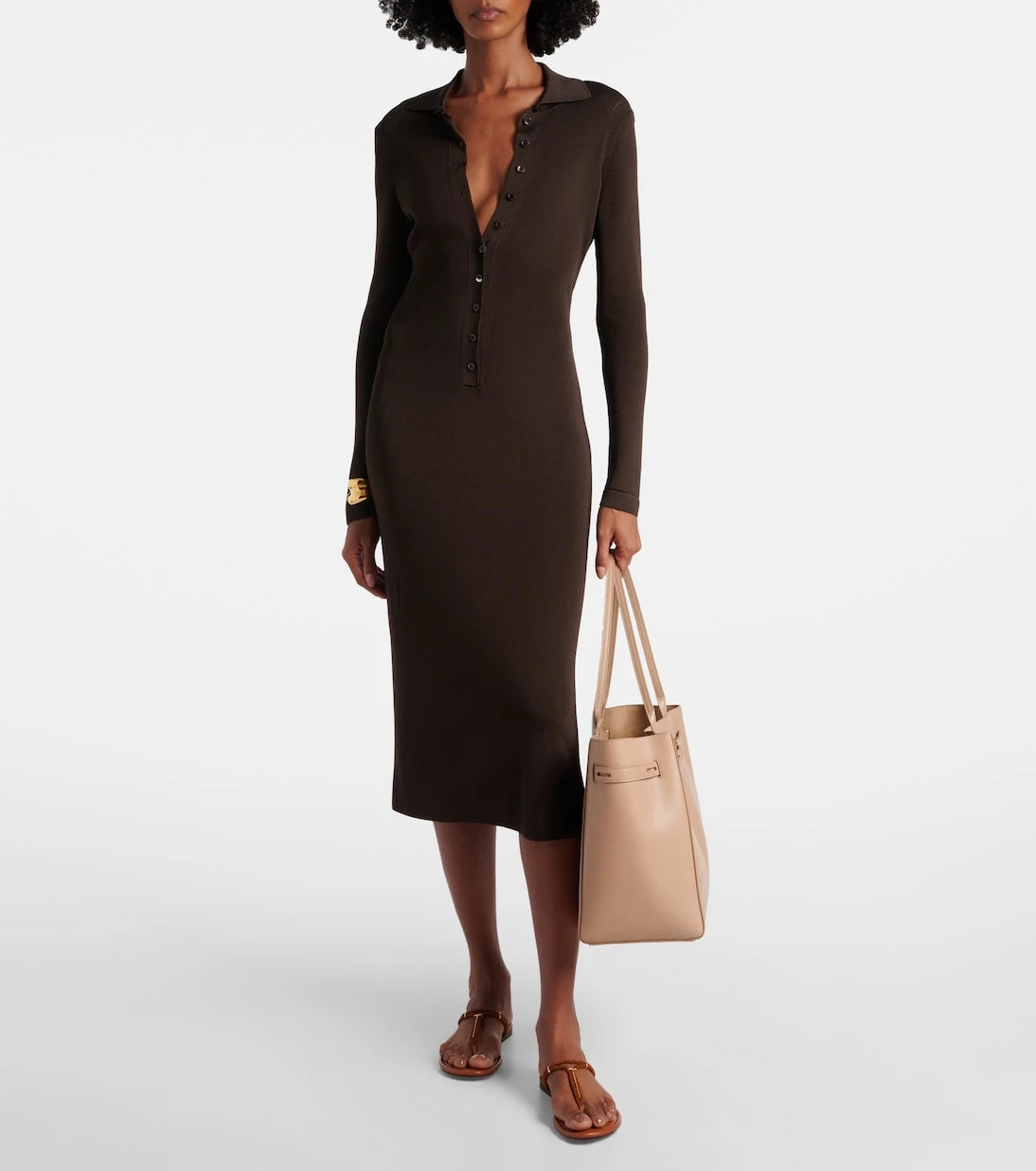Tom Ford - Braided leather thong sandals
