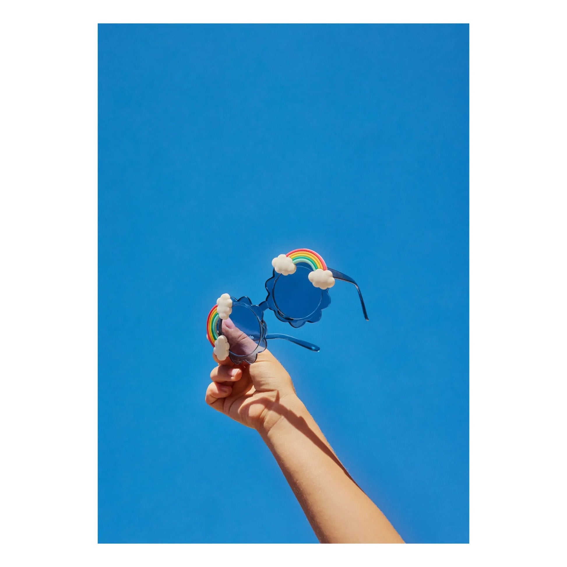 Molo - Rainbow Sunglasses | Ice blue