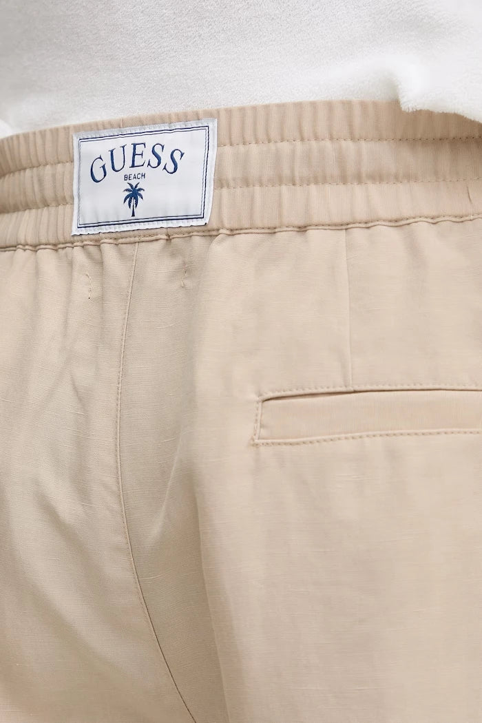 Guess Erkek Keten Kısa Şort