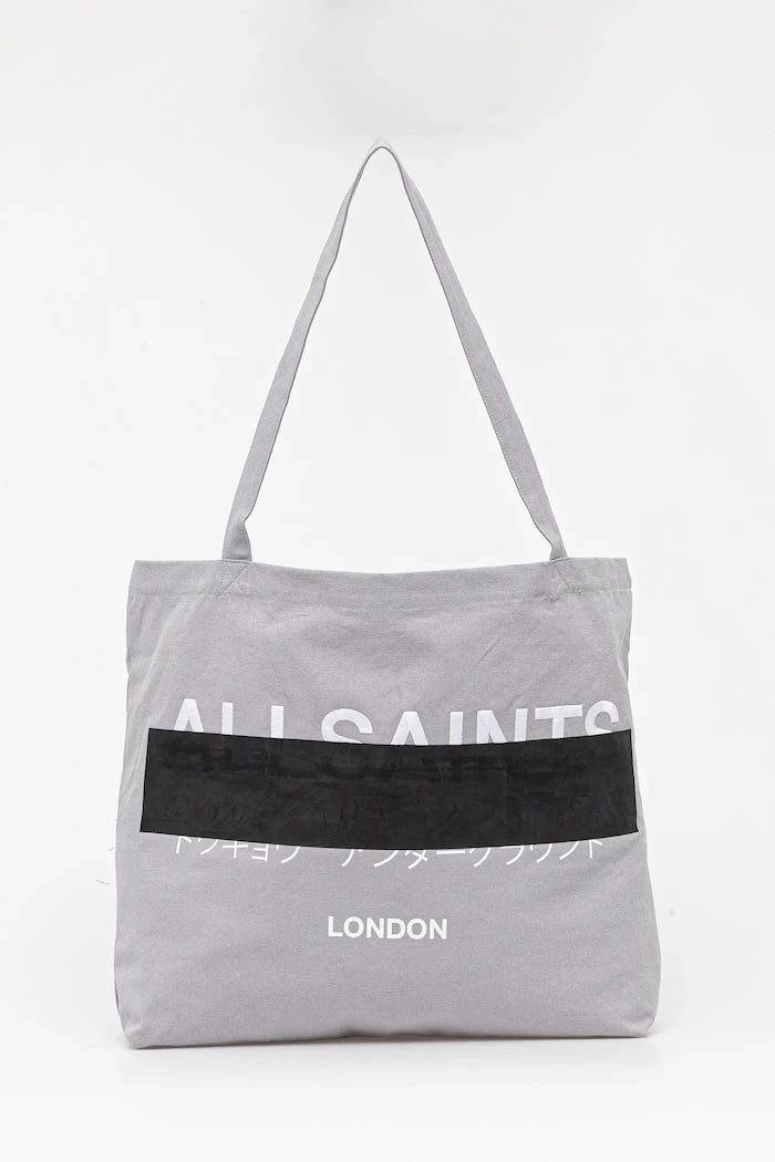 Памучна чанта AllSaints REDACT 37 x 37 x 12 cm