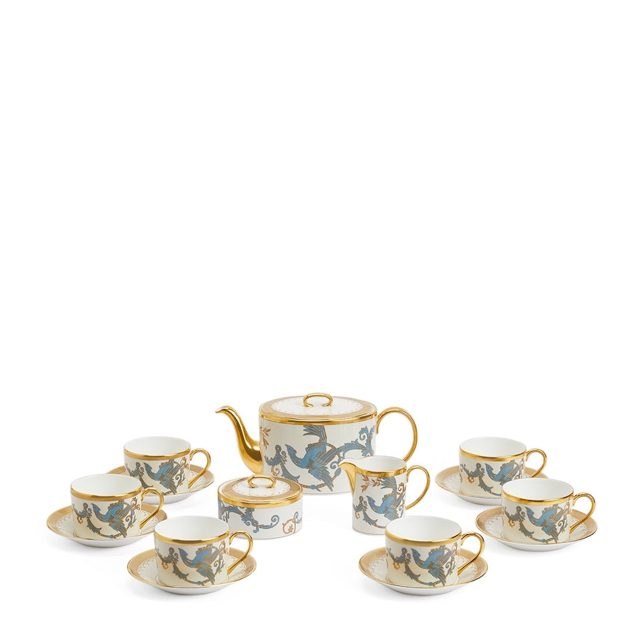 Phoenix 15-Piece Tea Set