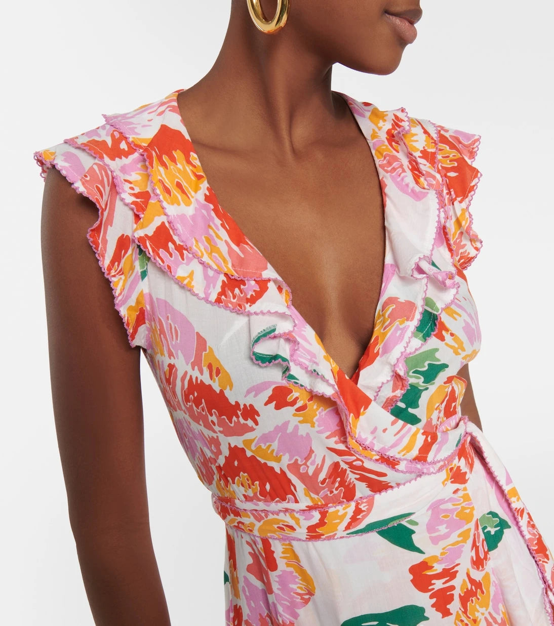 Poupette St Barth - Aude floral midi dress