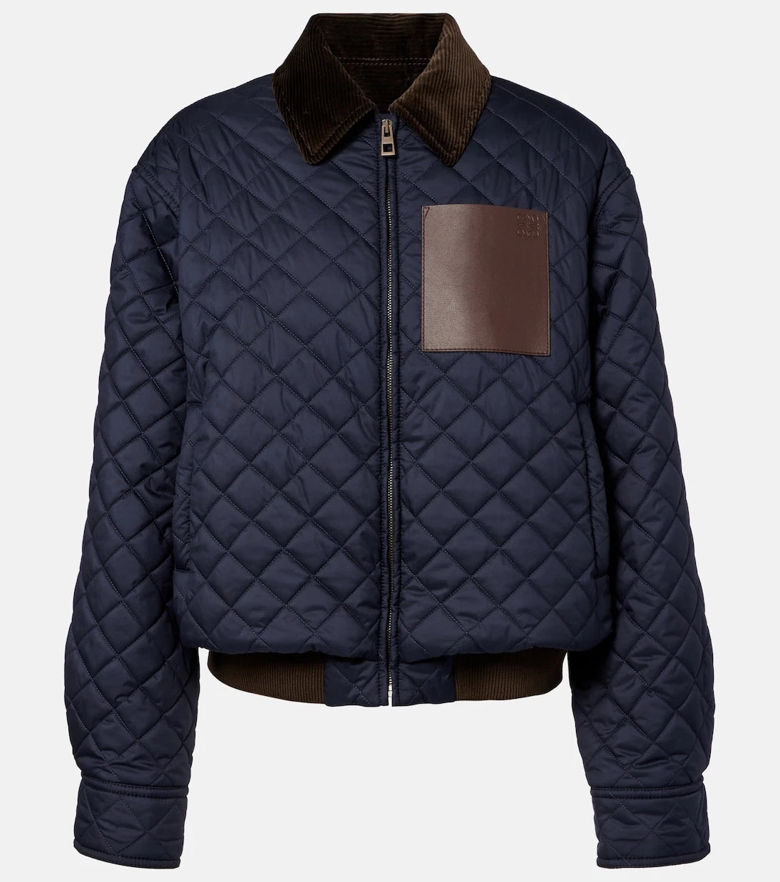 Loewe - Fitilli kadife şeritli kapitone bluzon ceket