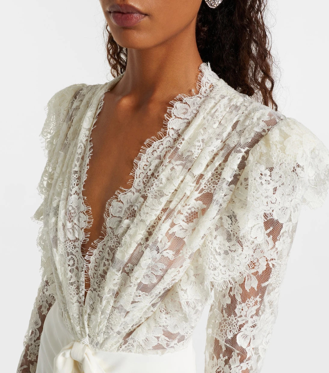 Alessandra Rich - Lace gown