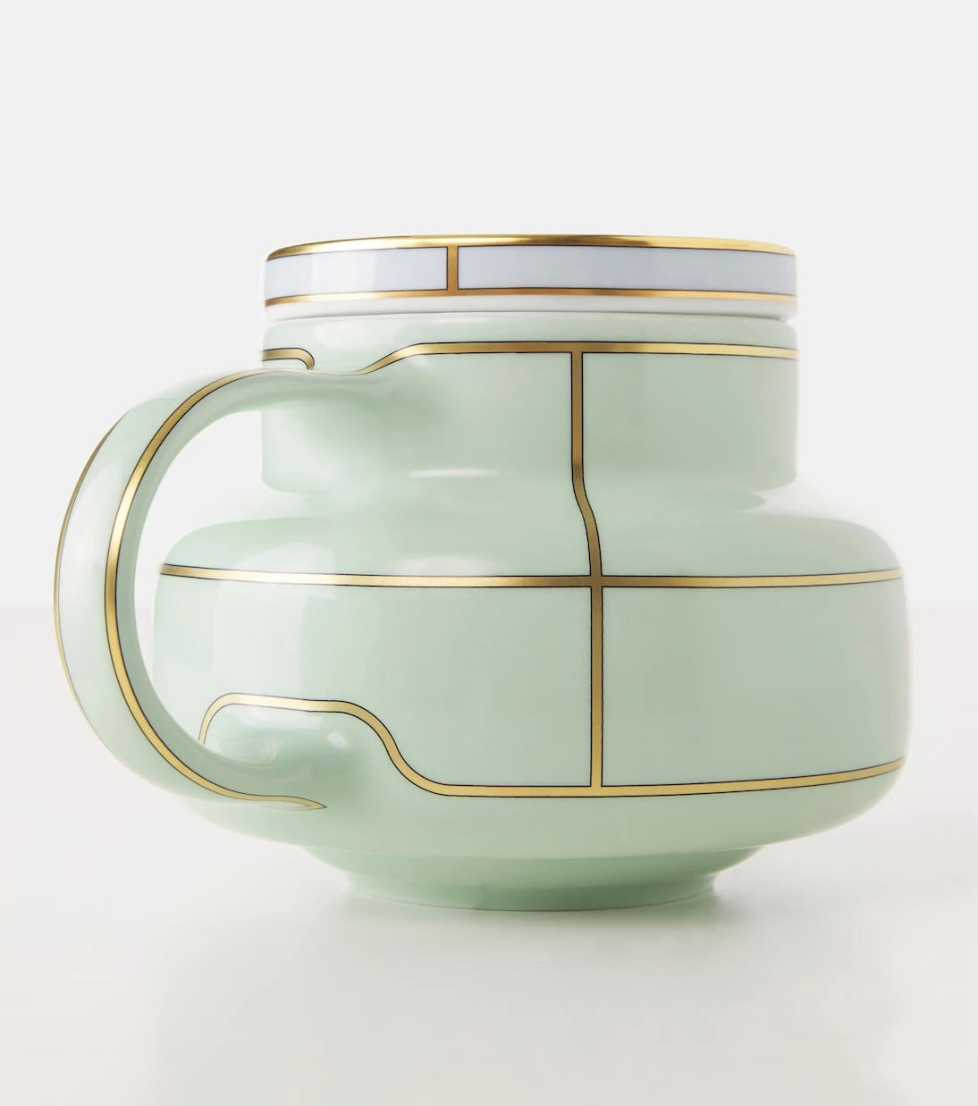 Ginori 1735 - إبريق شاي ديفا بورسلين