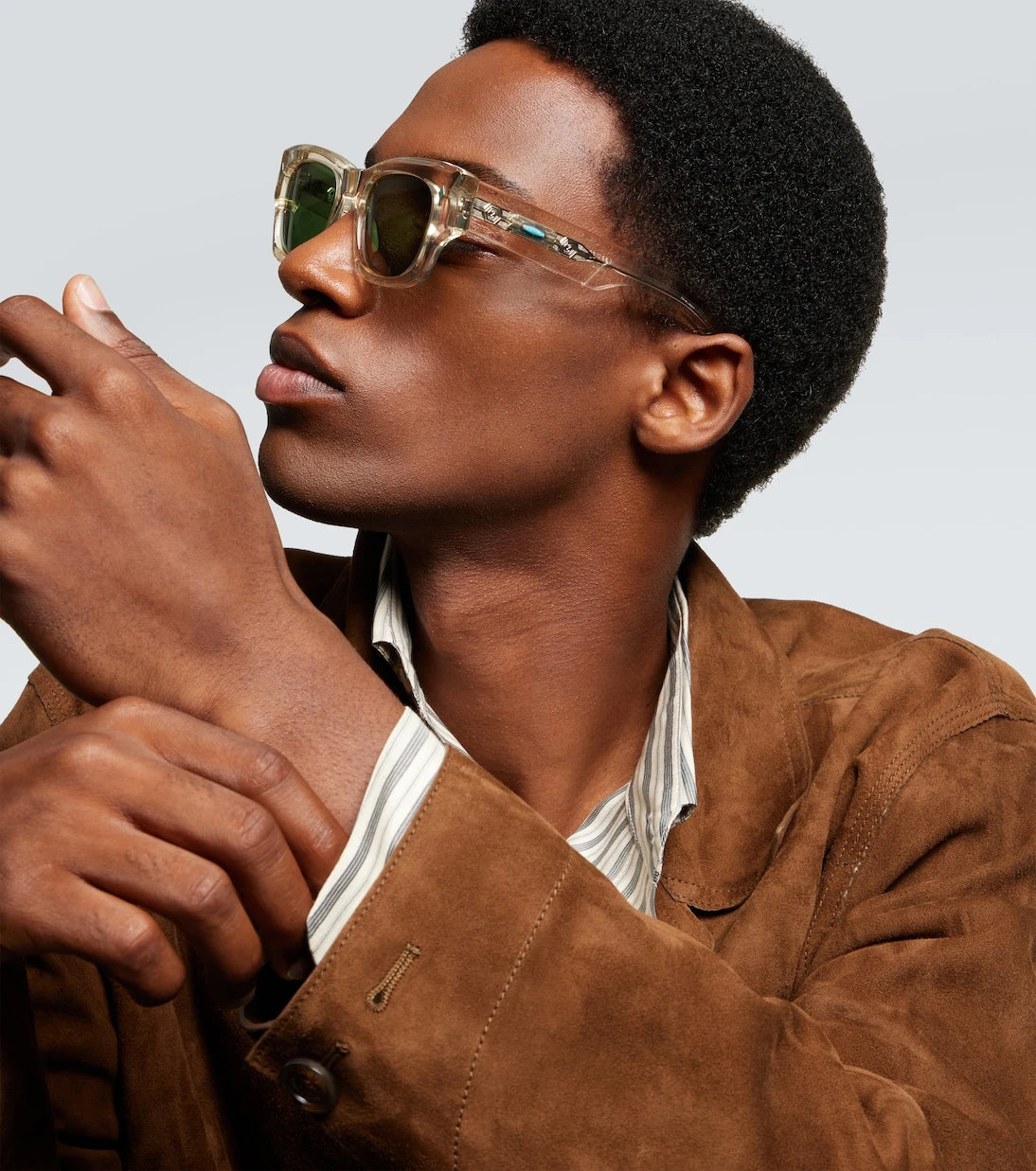 Jacques Marie Mage - x Alanui Zuma square sunglasses