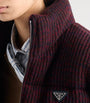 Prada Brown Wool-Cashmere Down Jacket