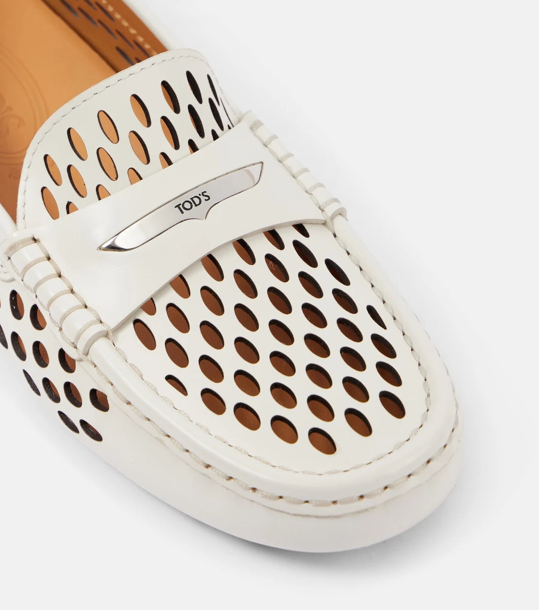 Tod's - Gommino cutout leather driving shoes