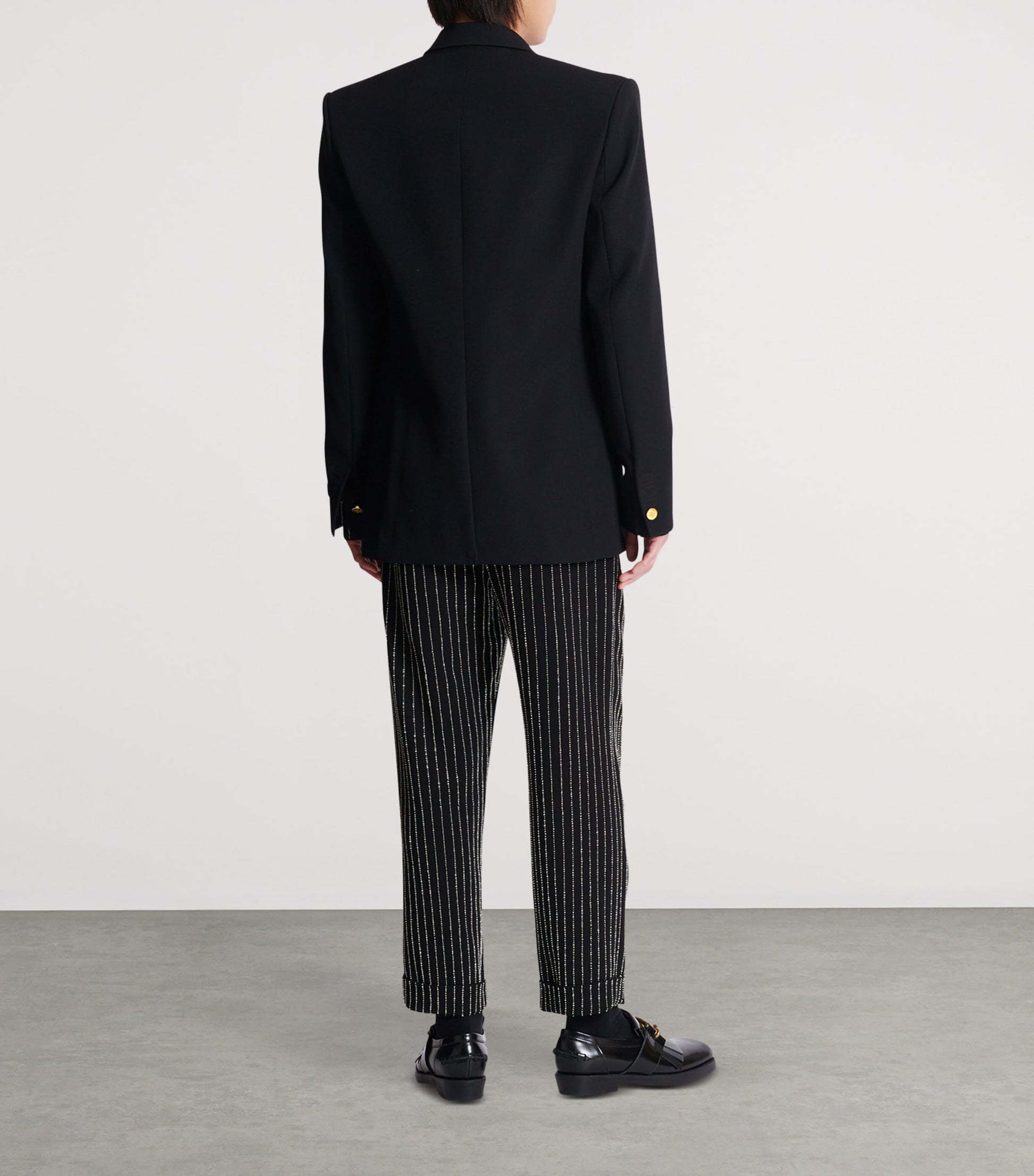Balmain Black Wool Blazer
