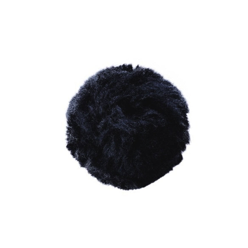 Jumbo Black Bunny Tail Costume Accessory