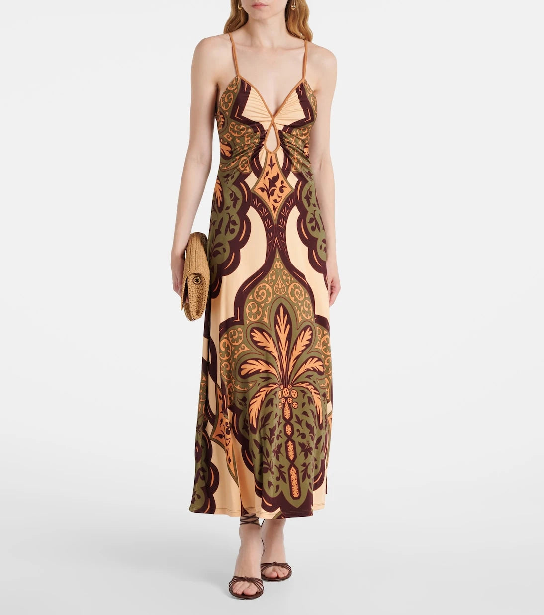 Johanna Ortiz - Printed jersey midi dress