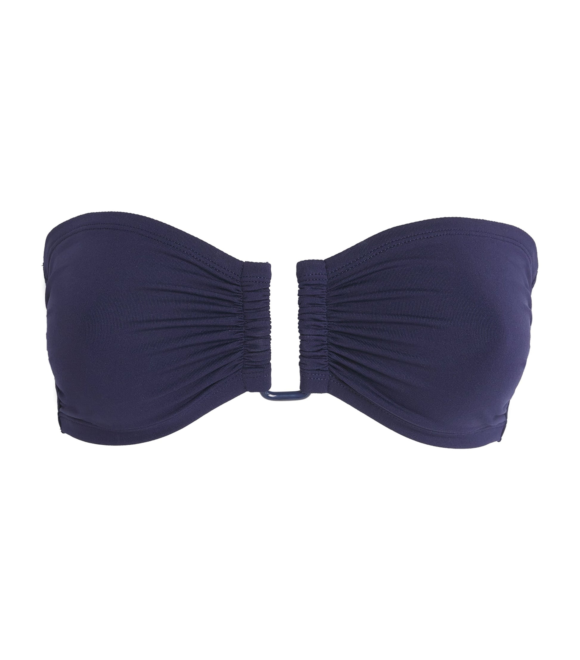 Eres Navy Show Bandeau Bikini Top