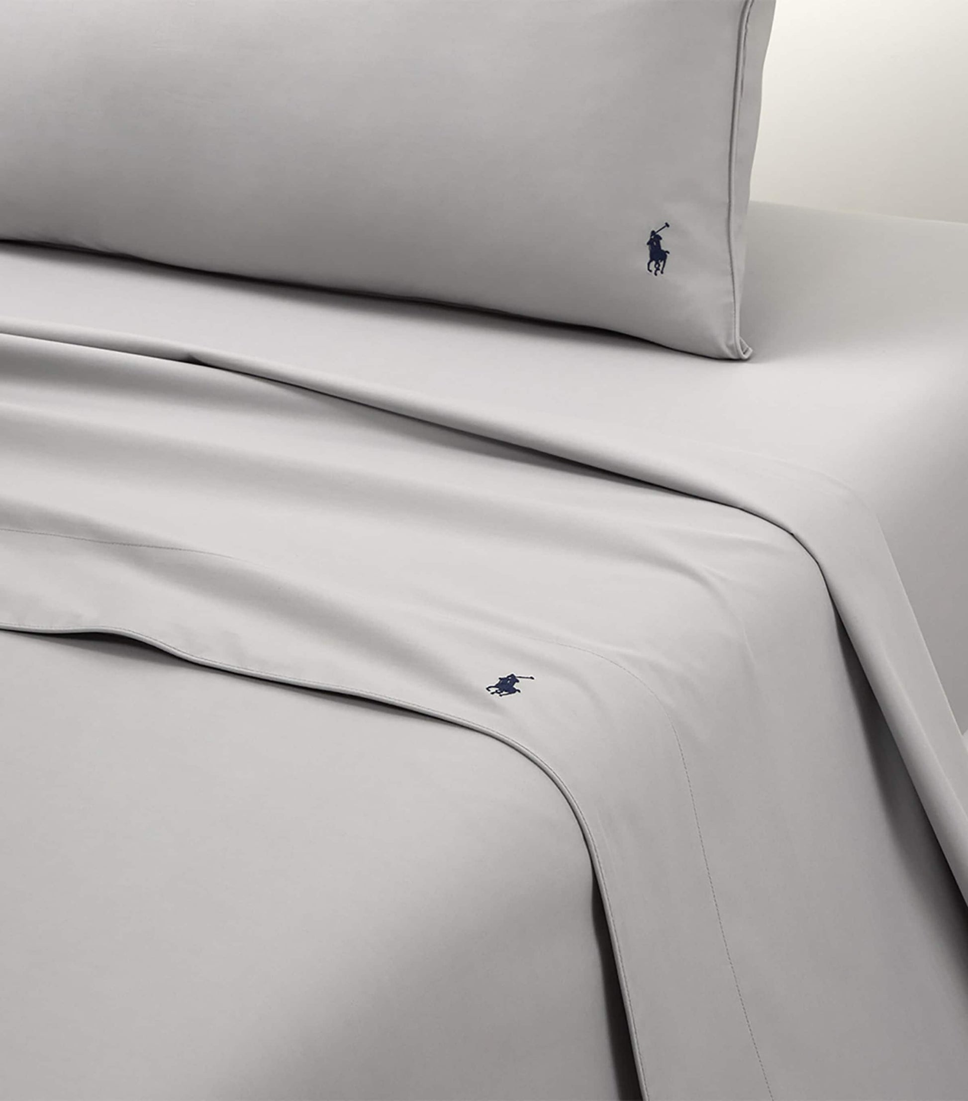 Cotton Polo Player King Flat Sheet (270cm x 280cm)