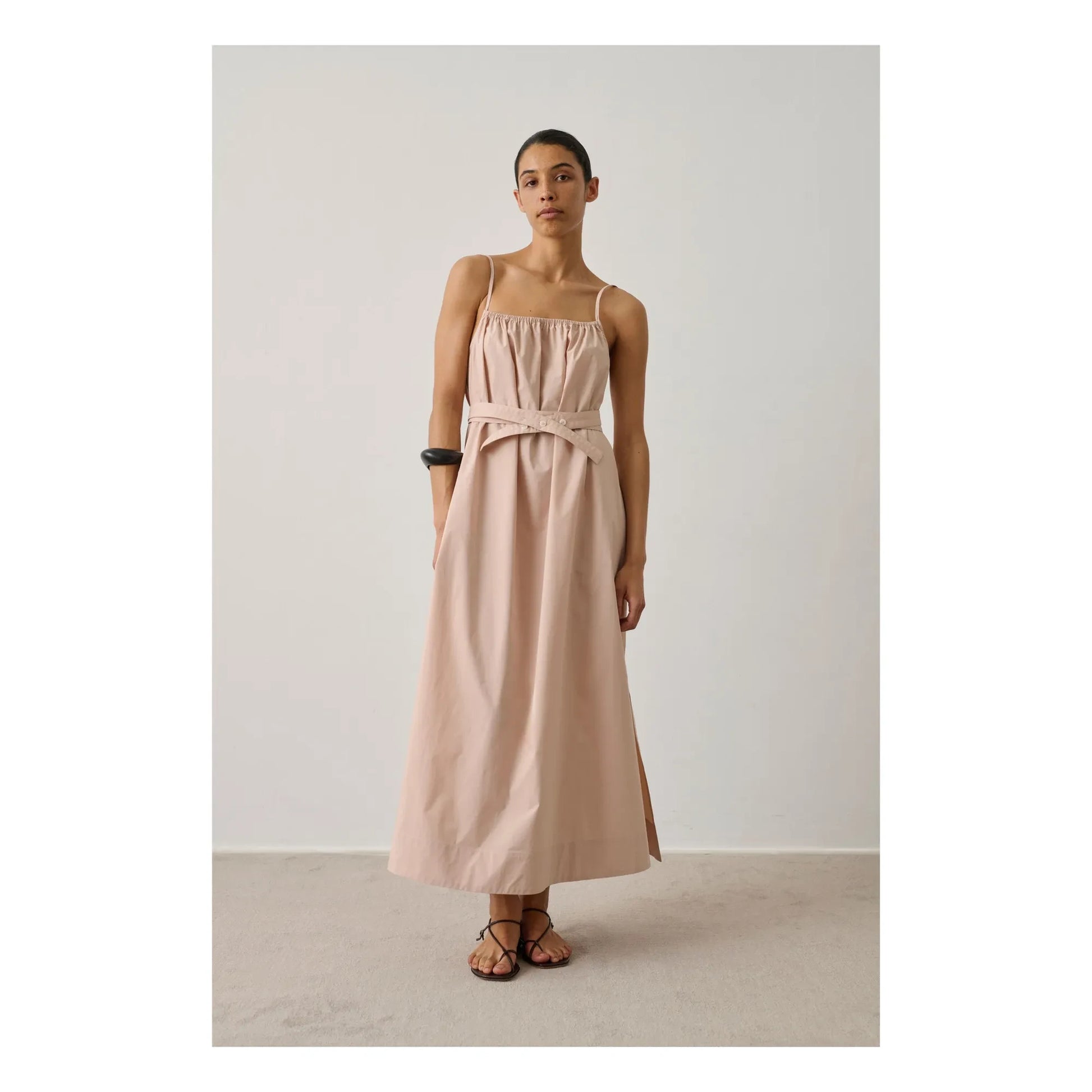 Soeur - Heidi Cotton Dress | Powder pink