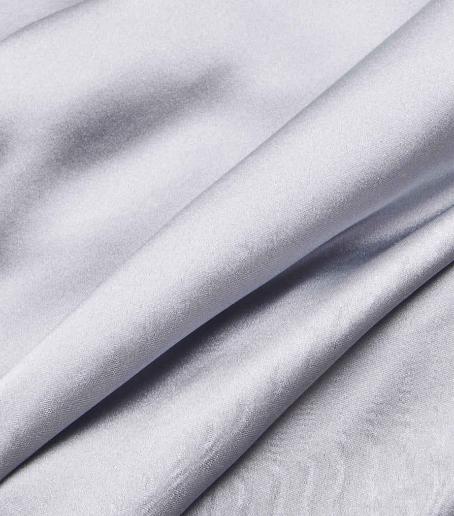 ANINE BING Blue Silk Eliana Maxi Dress