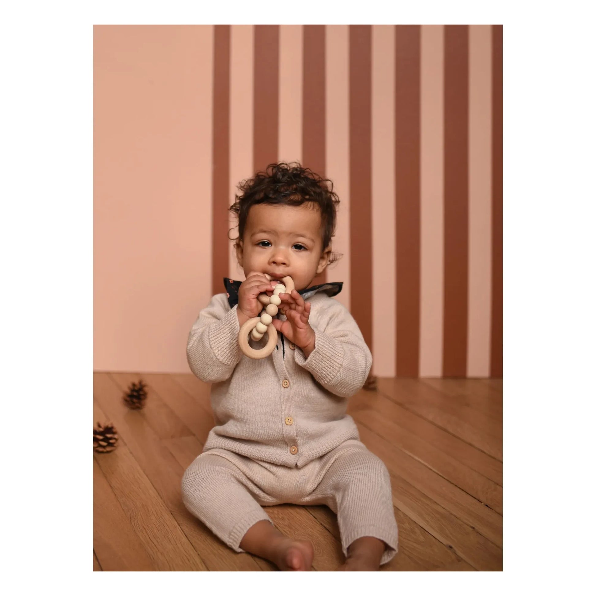 Lililotte - Victorian Wool Cardigan | Beige
