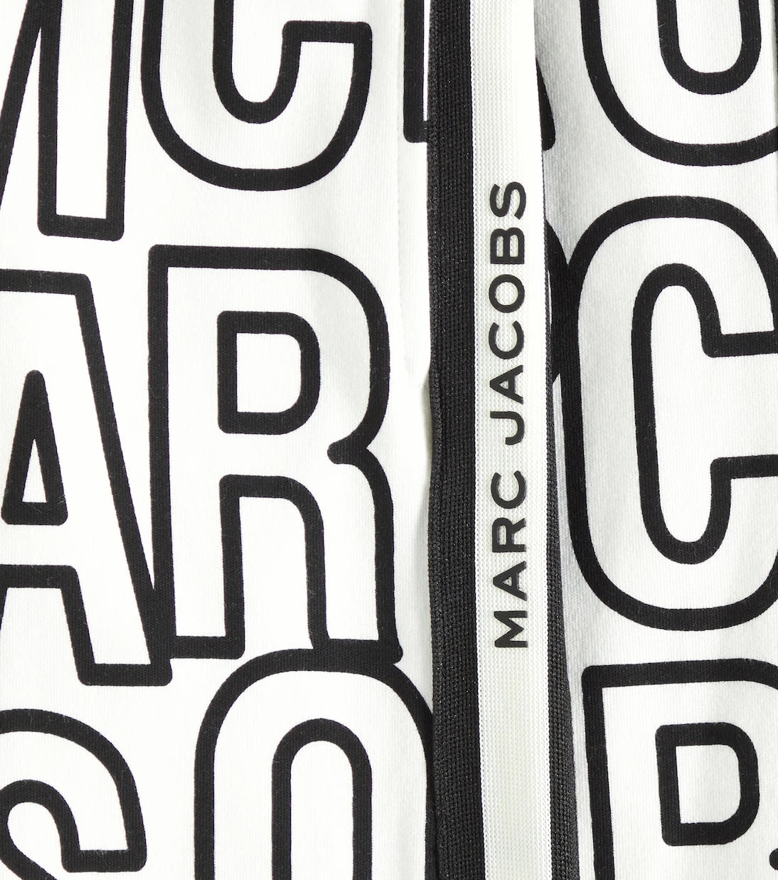 Marc Jacobs Kids - بنطال رياضي من القطن جيرسيه بشعار الماركة