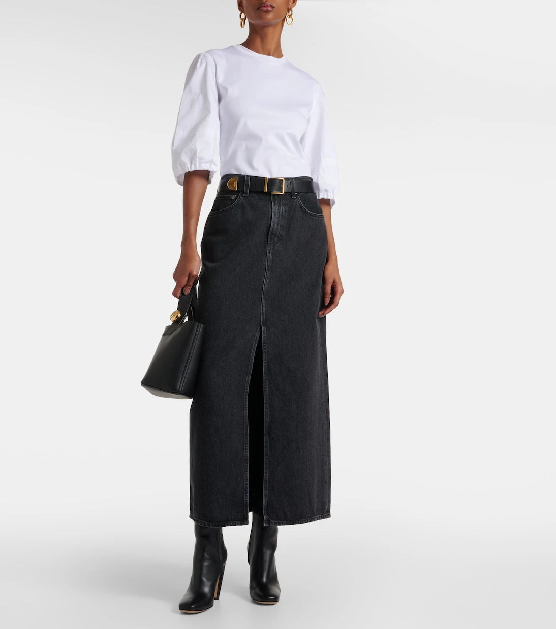 Max Mara - Leisure Tebaide puff-sleeve top