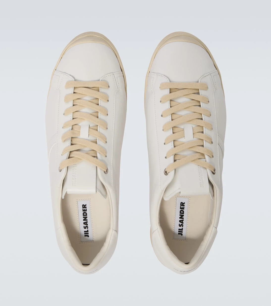 Jil Sander - Leather low-top sneakers