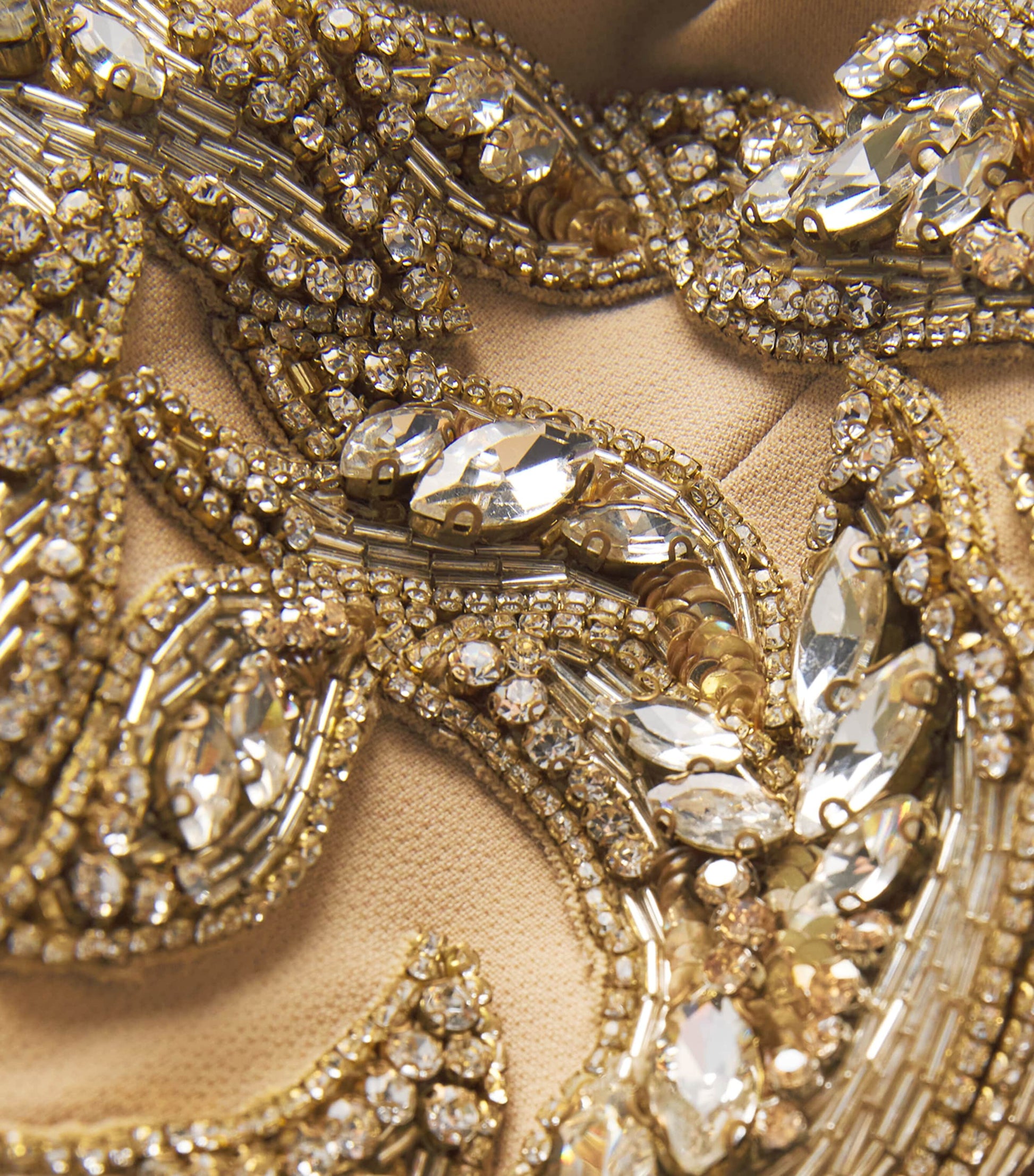 Jenny Packham Pink Embellished Honor Gown