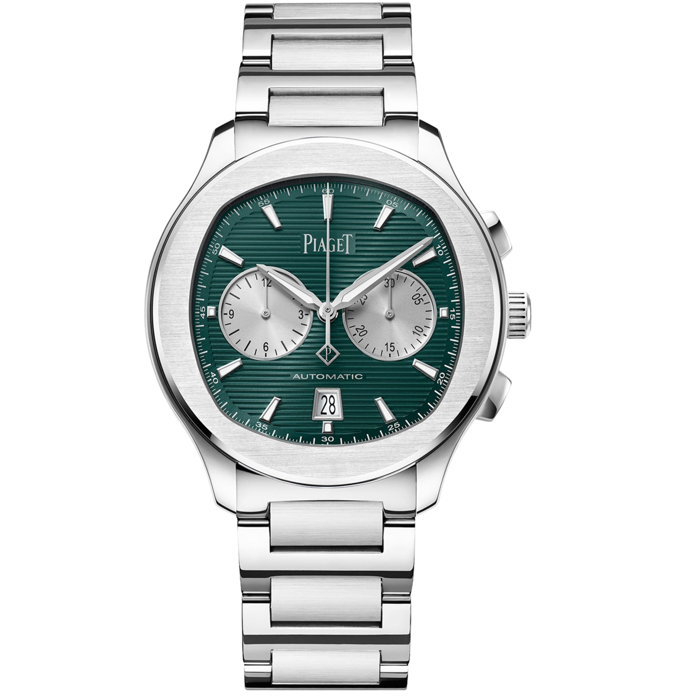 Stainless Steel Polo Chronograph Watch 42mm