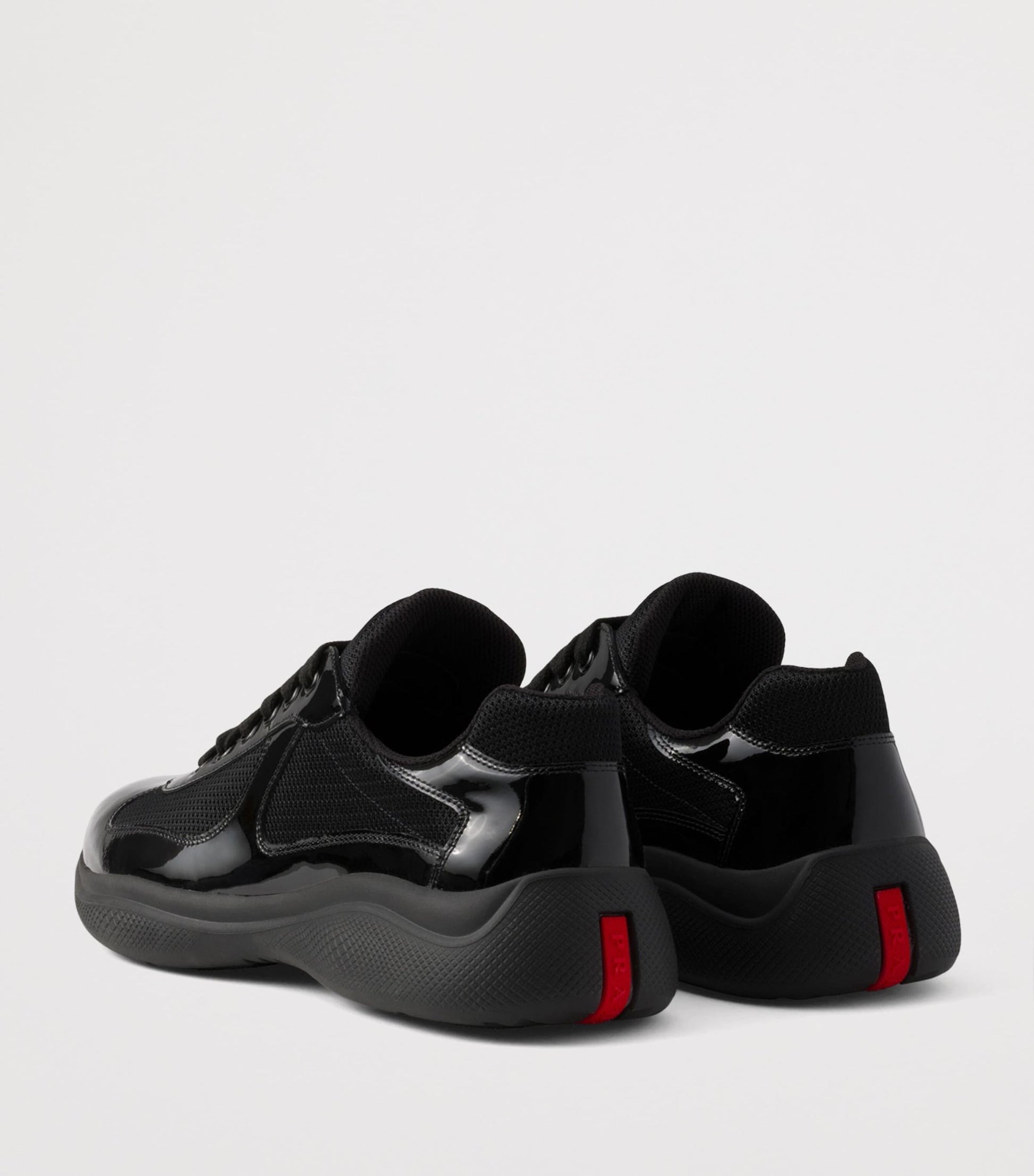 Patent Leather-Blend America's Cup Sneakers