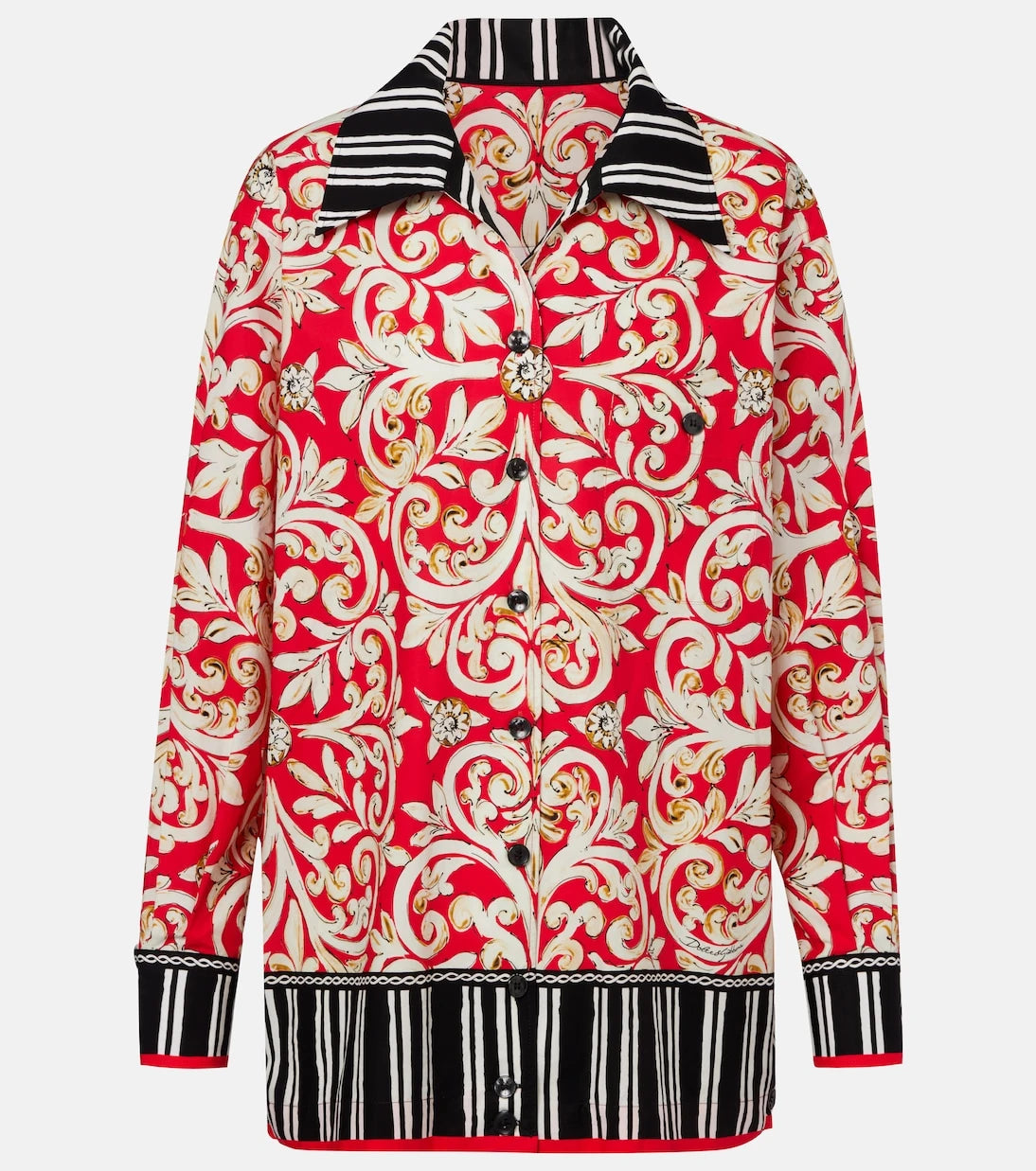 Dolce&Gabbana - Printed cotton shirt