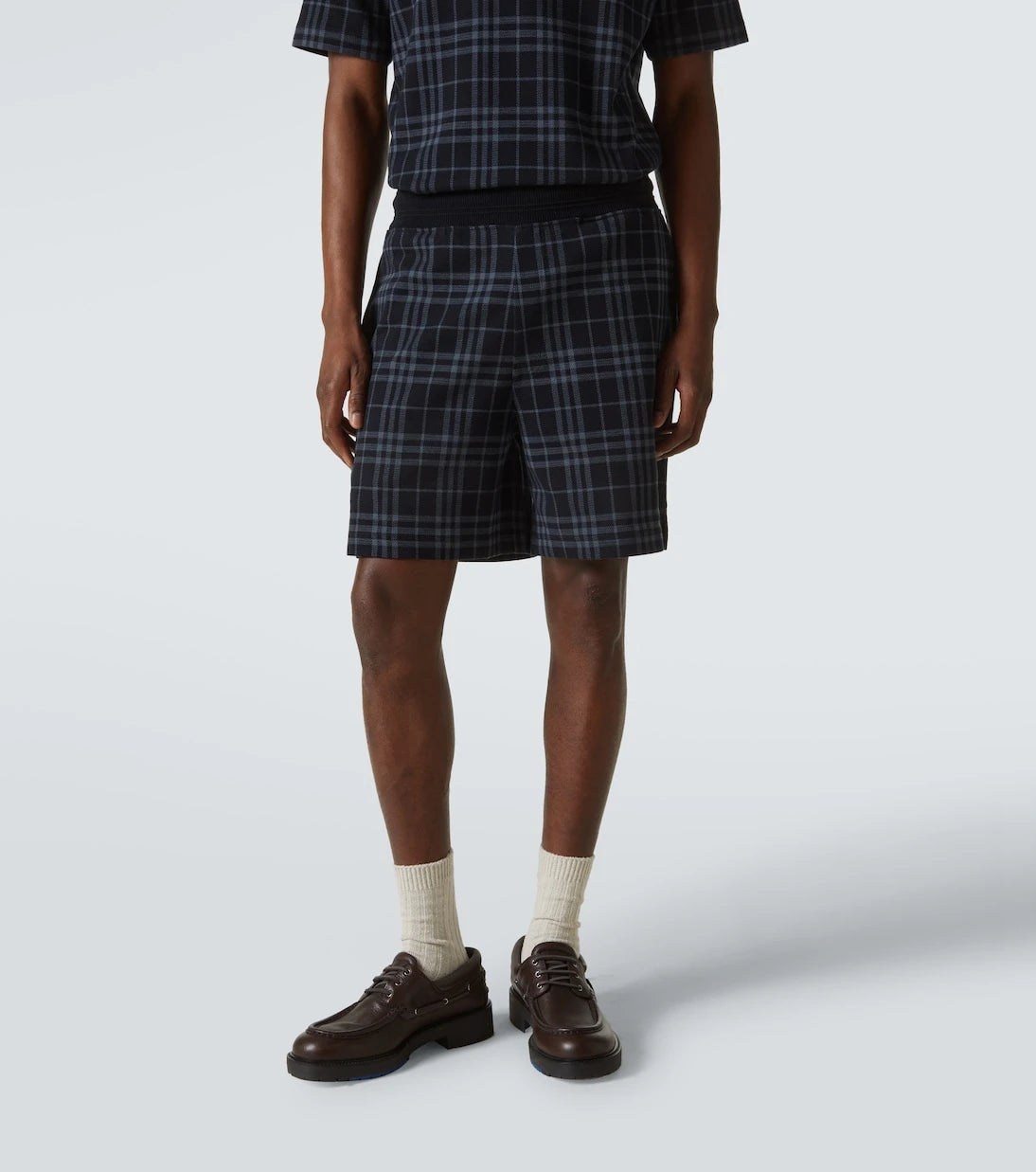 Burberry - Checked shorts